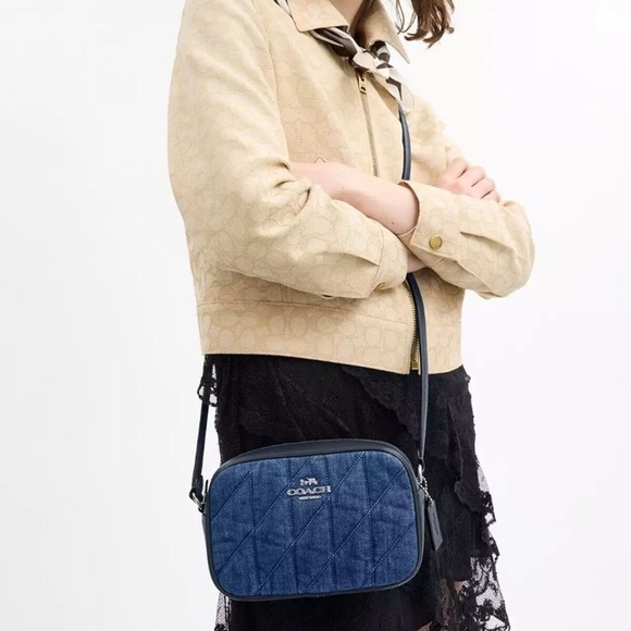 COACH Mini Jamie Camera Bag With Quilting - Picture 1 of 7